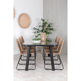 Paola spisebord 200*100 + Lindos Venture Design Spisegruppe