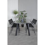 Paola spisebord 200*100 + Lindos lenestol Venture Design Spisegruppe
