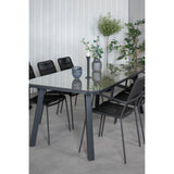 Paola spisebord 200*100 + Lindos lenestol Venture Design Spisegruppe