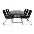 Dallas spisebord + Bois lenestol Venture Design Spisegruppe