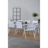 Break bord 205*90 + Alina spisestoler Venture Design Spisegruppe