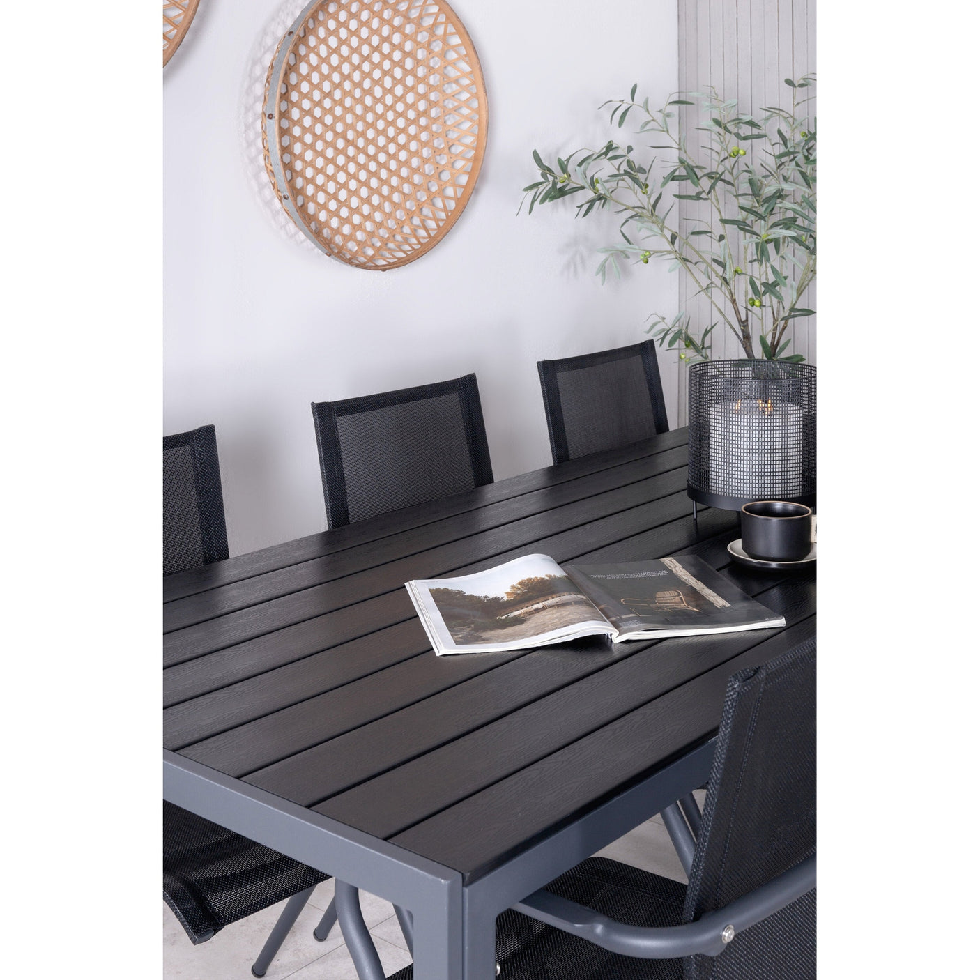 Break Table 205*90 + Alina spisestoler Venture Design Spisegruppe
