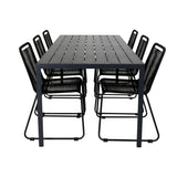 Break Table 205*90 + Lindos stol Venture Design Spisegruppe