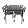 Pause bord 205*90 + Lindos Lenestol Venture Design Spisegruppe