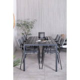 Pause bord 205*90 + Lindos Lenestol Venture Design Spisegruppe