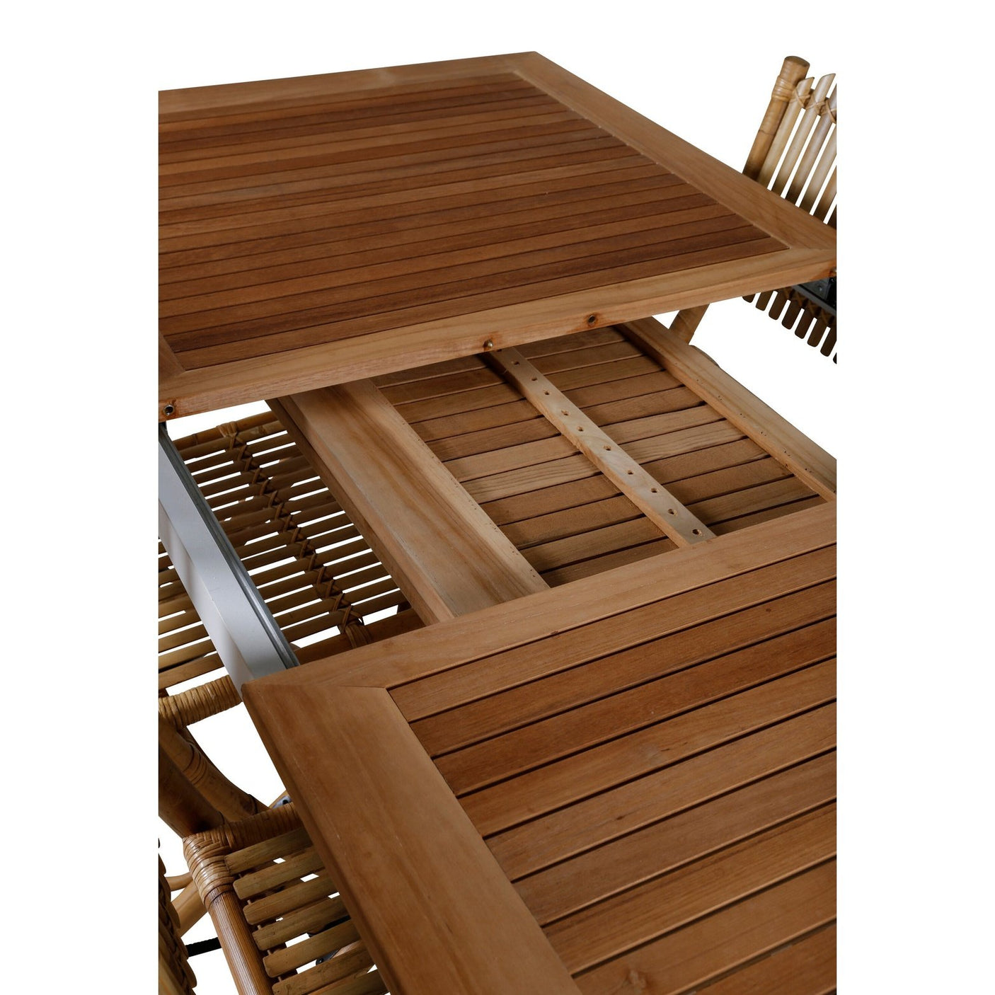 Panama bord 152/210*90 /+ Cane spisestoler / Venture Design Spisegruppe
