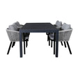 Marbella bord 160/240/+ Virya spisestoler / Venture Design Spisegruppe