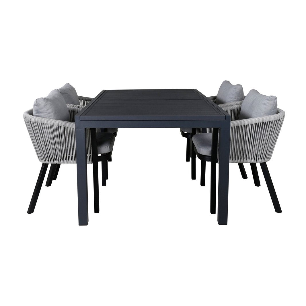 Marbella bord 160/240/+ Virya spisestoler / Venture Design Spisegruppe