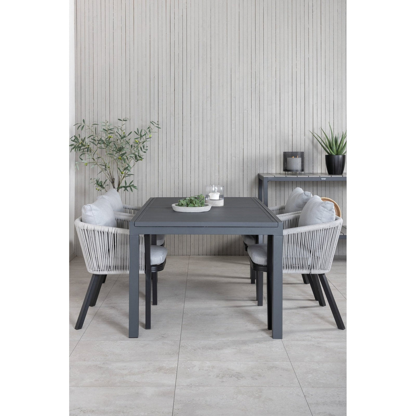 Marbella bord 160/240/+ Virya spisestoler / Venture Design Spisegruppe