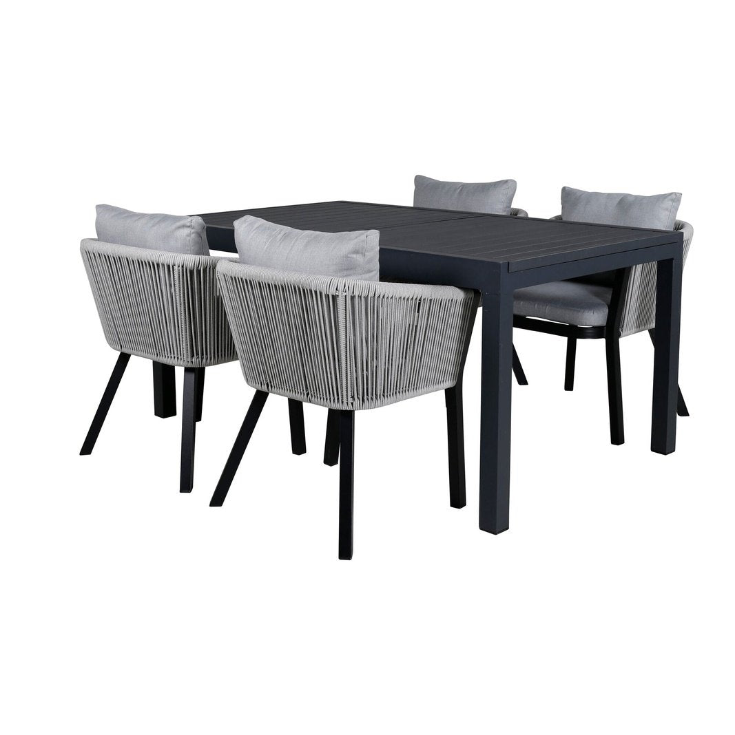 Marbella bord 160/240/+ Virya spisestoler / Venture Design Spisegruppe