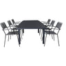 Marbella bord 160/240/+ Lindos Lenestol Venture Design Spisegruppe