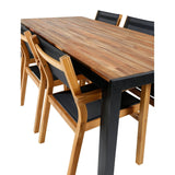 Bois Spisebord 205*90cm + Venice Venture Design Spisegruppe