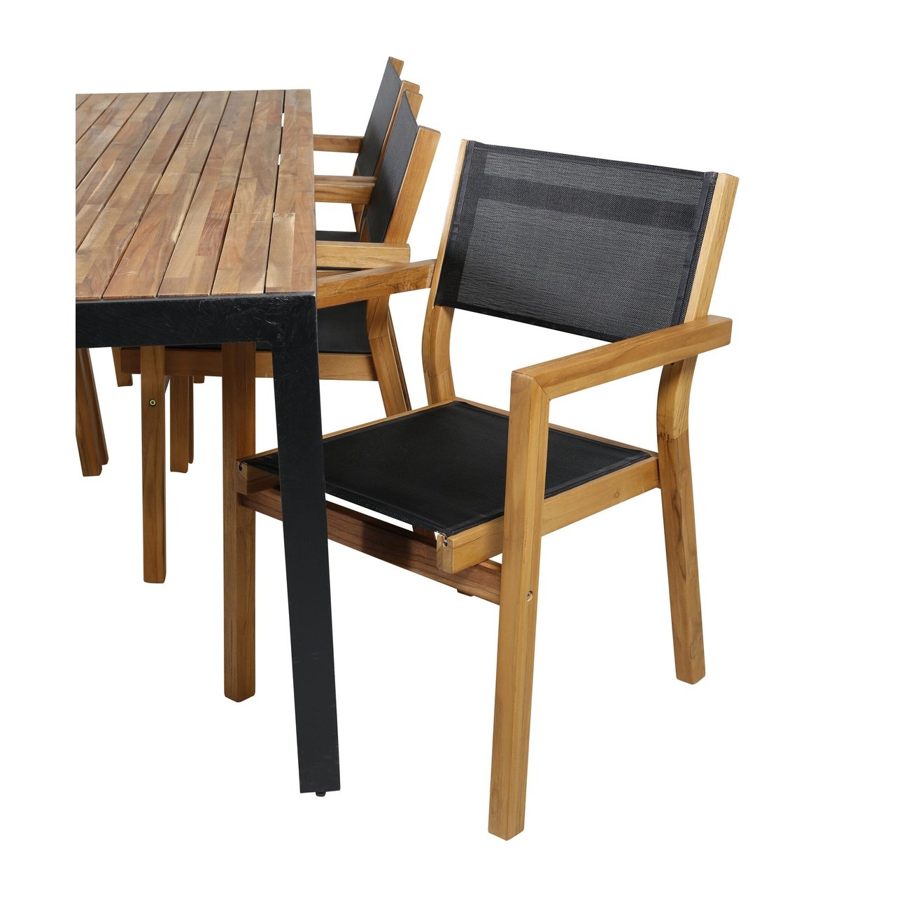 Bois Spisebord 205*90cm + Venice Venture Design Spisegruppe