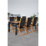 Bois spisebord 205*90cm + Little John stol Venture Design Spisegruppe