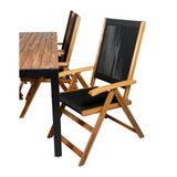 Bois spisebord 205*90cm + Little John stol Venture Design Spisegruppe