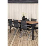 Bois Spisebord 205*90cm + Alina spisestoler Venture Design Spisegruppe