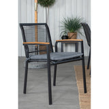 Bois Spisebord 205*90cm + Dallas spisestoler Venture Design Spisegruppe