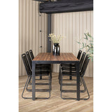 Bois Spisebord 205*90cm + Lindos Venture Design Spisegruppe