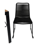Bois Spisebord 205*90cm + Lindos Venture Design Spisegruppe