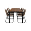 Bois Spisebord 205*90cm + Lindos Venture Design Spisegruppe