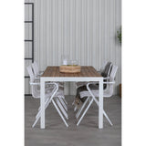 Bois Spisebord 205*90cm + Alina spisestoler Venture Design Spisegruppe
