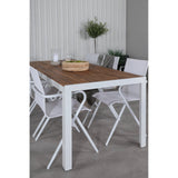 Bois Spisebord 205*90cm + Alina spisestoler Venture Design Spisegruppe