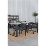 Texas Spisebord 200*100 + Dallas spisestoler Venture Design Spisegruppe