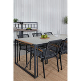Texas Spisebord 200*100 + Dallas spisestoler Venture Design Spisegruppe
