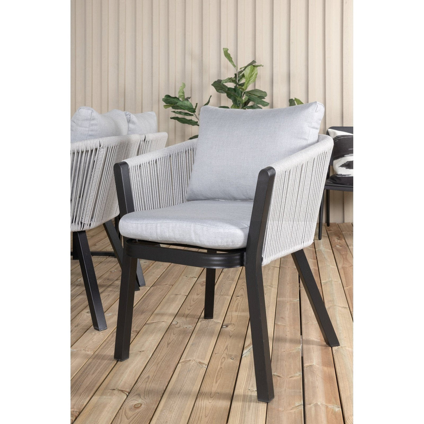 Texas Spisebord 200*100 + Virya spisestoler Venture Design Spisegruppe