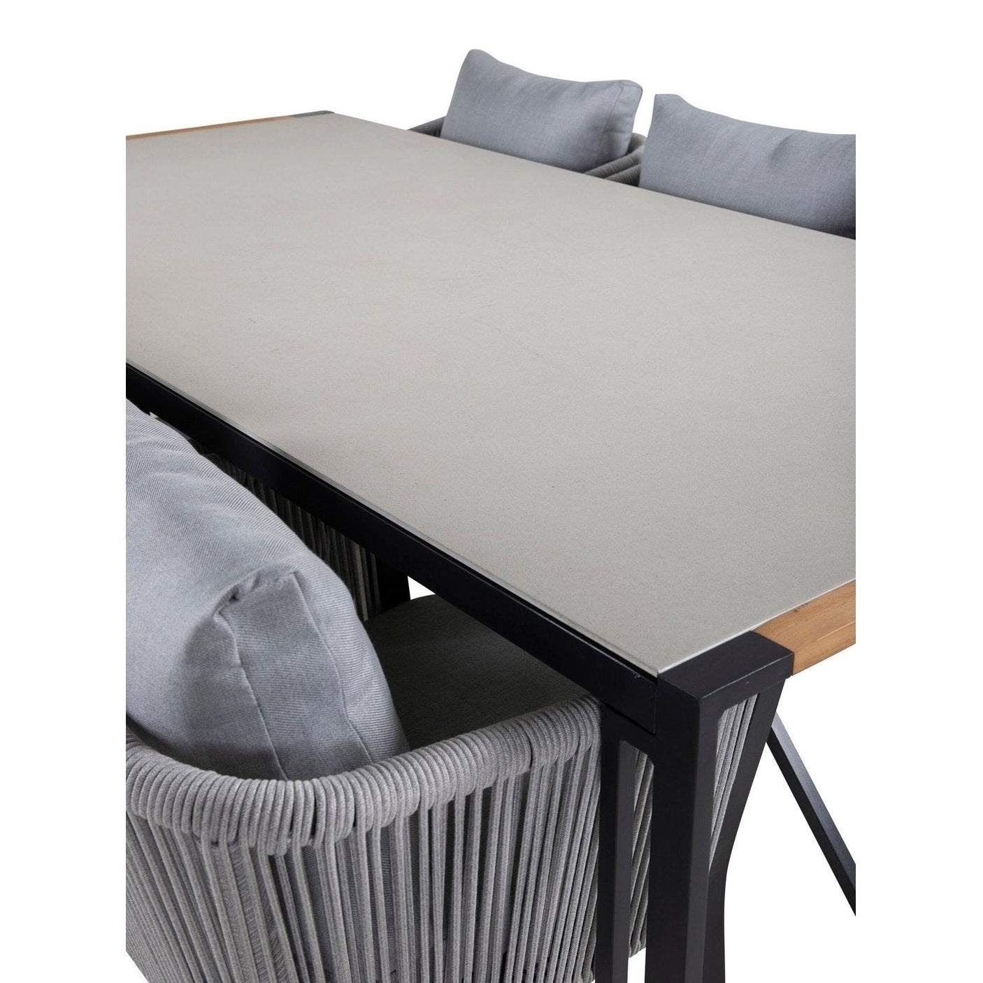 Texas Spisebord 200*100 + Virya spisestoler Venture Design Spisegruppe