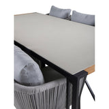 Texas Spisebord 200*100 + Virya spisestoler Venture Design Spisegruppe