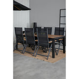 Bois Spisebord 205*90cm + Panama stol Venture Design Spisegruppe