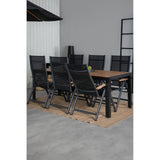 Bois Spisebord 205*90cm + Panama stol Venture Design Spisegruppe