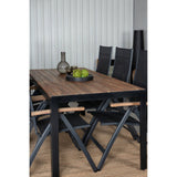 Bois Spisebord 205*90cm + Panama stol Venture Design Spisegruppe