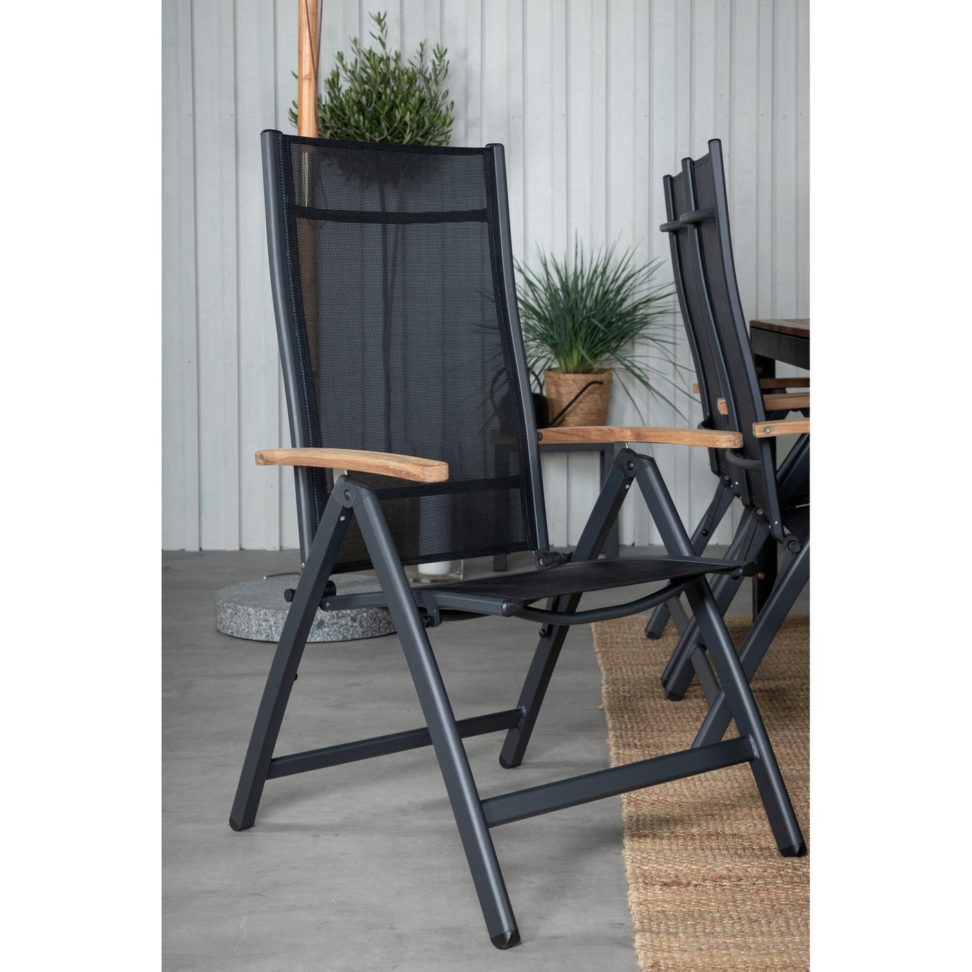 Bois Spisebord 205*90cm + Panama stol Venture Design Spisegruppe