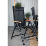 Bois Spisebord 205*90cm + Panama stol Venture Design Spisegruppe