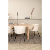 Slider Extention Table 170 +40 +40cm + Berit stol Venture Design Spisegruppe