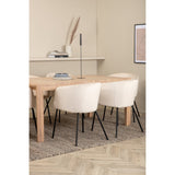 Slider Extention Table 170 +40 +40cm + Berit stol Venture Design Spisegruppe