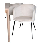 Slider Extention Table 170 +40 +40cm + Berit stol Venture Design Spisegruppe