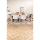 Slider Extention Table 170 +40 +40cm + Berit stol Velvet Venture Design Spisegruppe