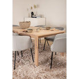 Slider Extention Table 170 +40 +40cm + Berit stol Velvet Venture Design Spisegruppe