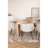 Slider Extention Table 170 +40 +40cm + Berit stol Velvet Venture Design Spisegruppe