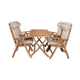 Kenya Spisebord 120*70*H75 + Kenyaisjon Stol Venture Design Spisegruppe