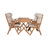 Kenya Spisebord 120*70*H75 + Kenyaisjon Stol Venture Design Spisegruppe