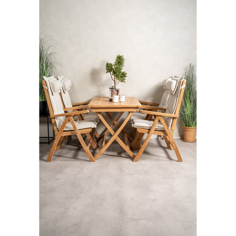 Kenya Spisebord 120*70*H75 + Kenyaisjon Stol Venture Design Spisegruppe