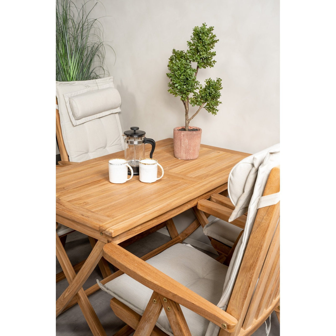 Kenya Spisebord 120*70*H75 + Kenyaisjon Stol Venture Design Spisegruppe
