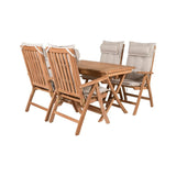 Kenya Spisebord 120*70*H75 + Kenyaisjon Stol Venture Design Spisegruppe