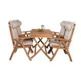 Kenya Spisebord 120*70*H75 + Kenyaisjon Stol Venture Design Spisegruppe