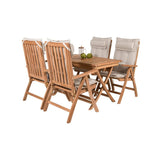 Kenya Spisebord 120*70*H75 + Kenyaisjon Stol Venture Design Spisegruppe