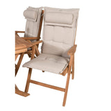 Kenya Spisebord 120*70*H75 + Kenyaisjon Stol Venture Design Spisegruppe